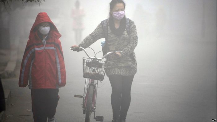 Poluição na China10