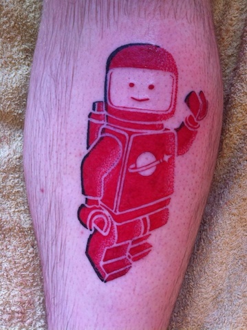 Tatuagens para fãs de LEGO13
