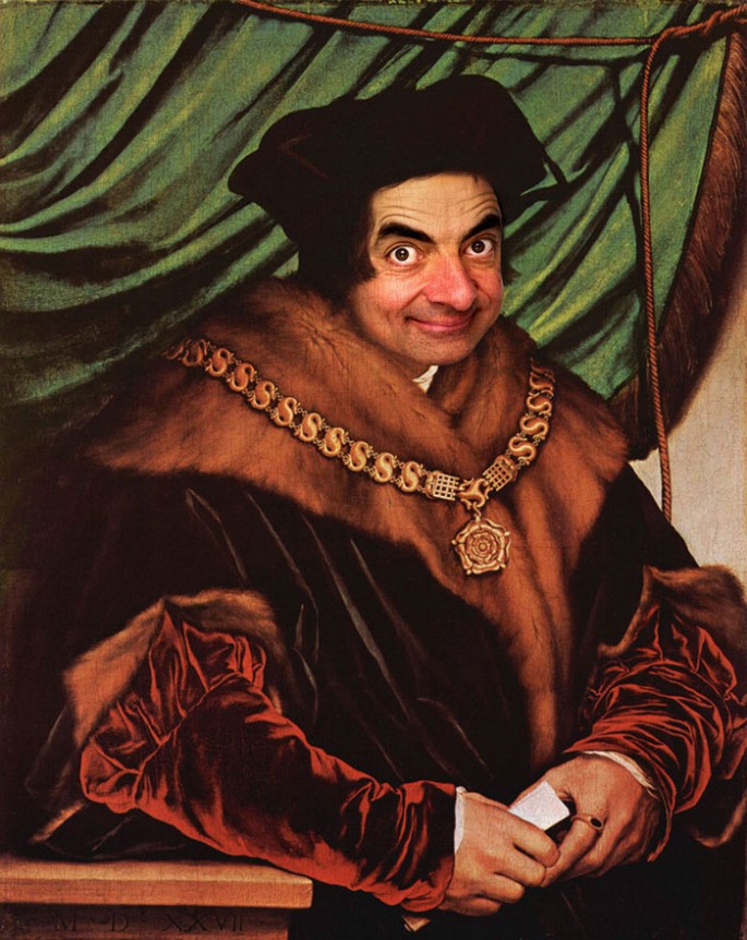 Mr. Bean em pinturas clássicas06