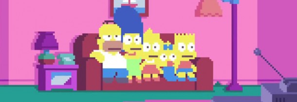 Simpsons Pixels - Omoristas