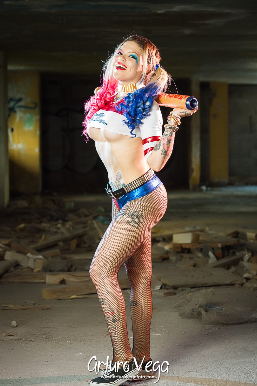 Meia calça da arlequina